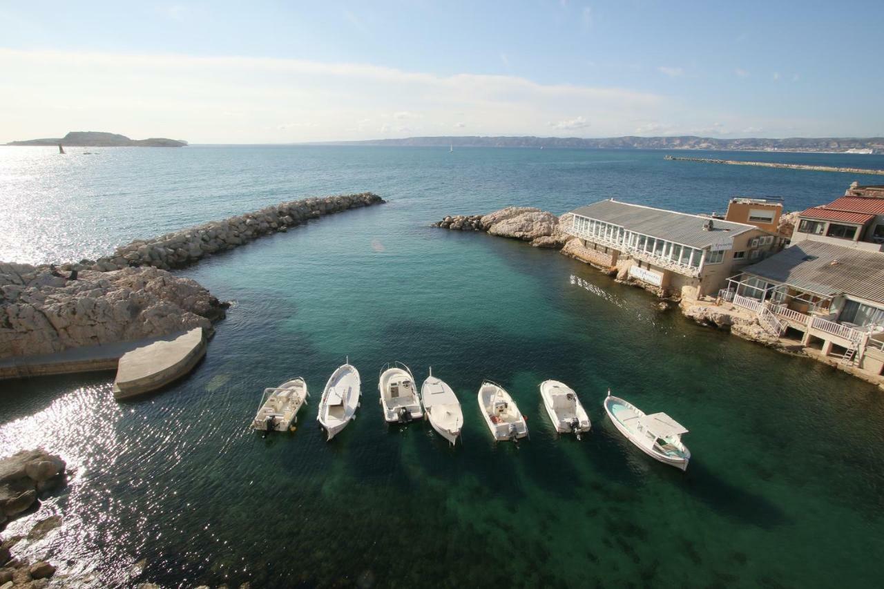 Stud Terras Ville Corniche 2 Pers Stat Gratuit Rue Modif Suivt Possib Et Accord Exclusif Marsilya Dış mekan fotoğraf